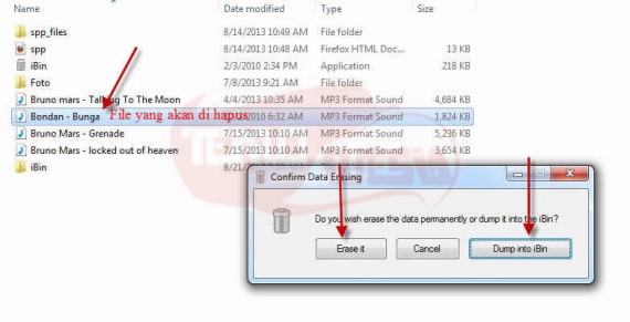 Menggunakan iBin Menjadi Recycle Bin pada Flashdisk (3)